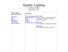 Tablet Screenshot of logonlighting.com